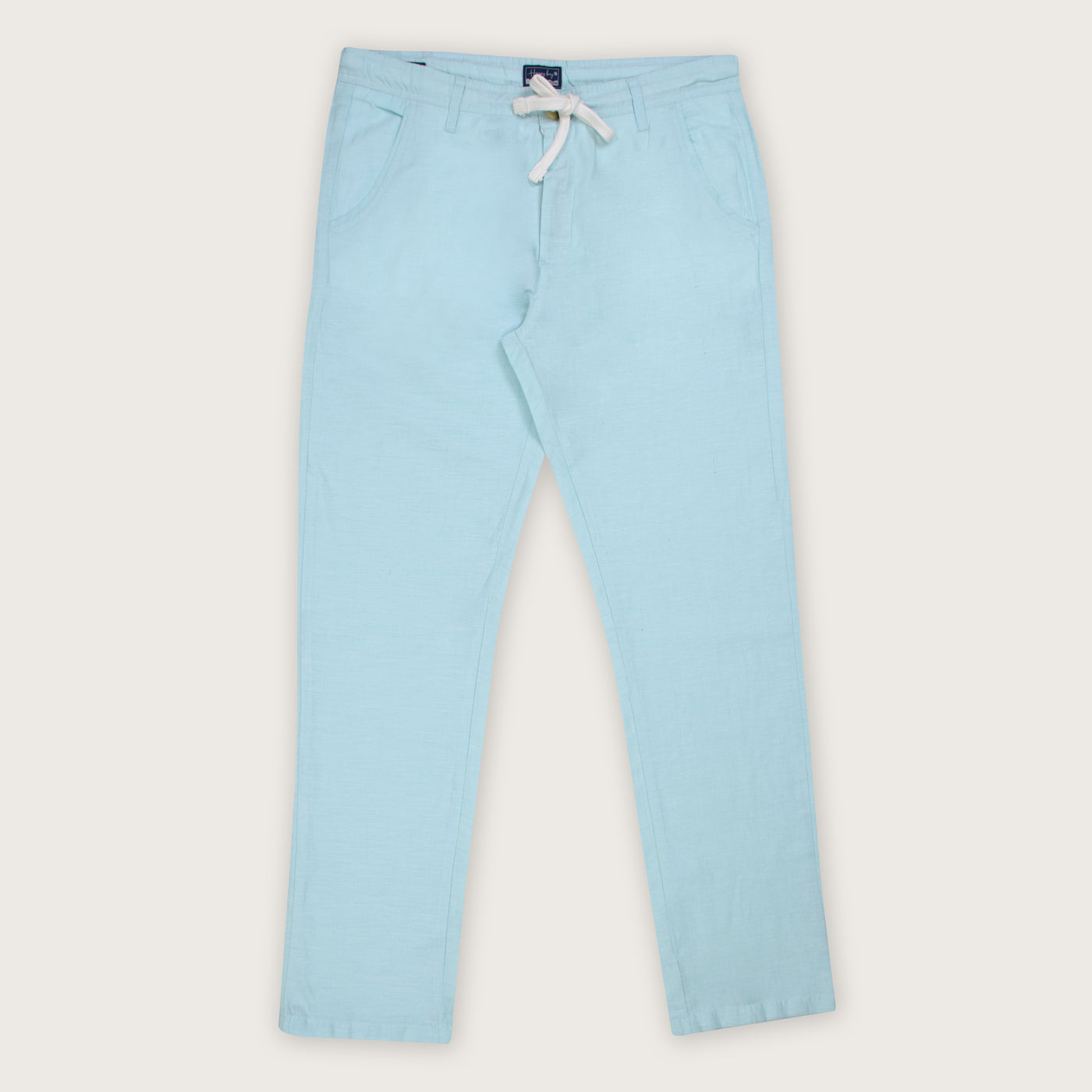 Stay cool this summer – shop breathable light blue pants by Happy Bay