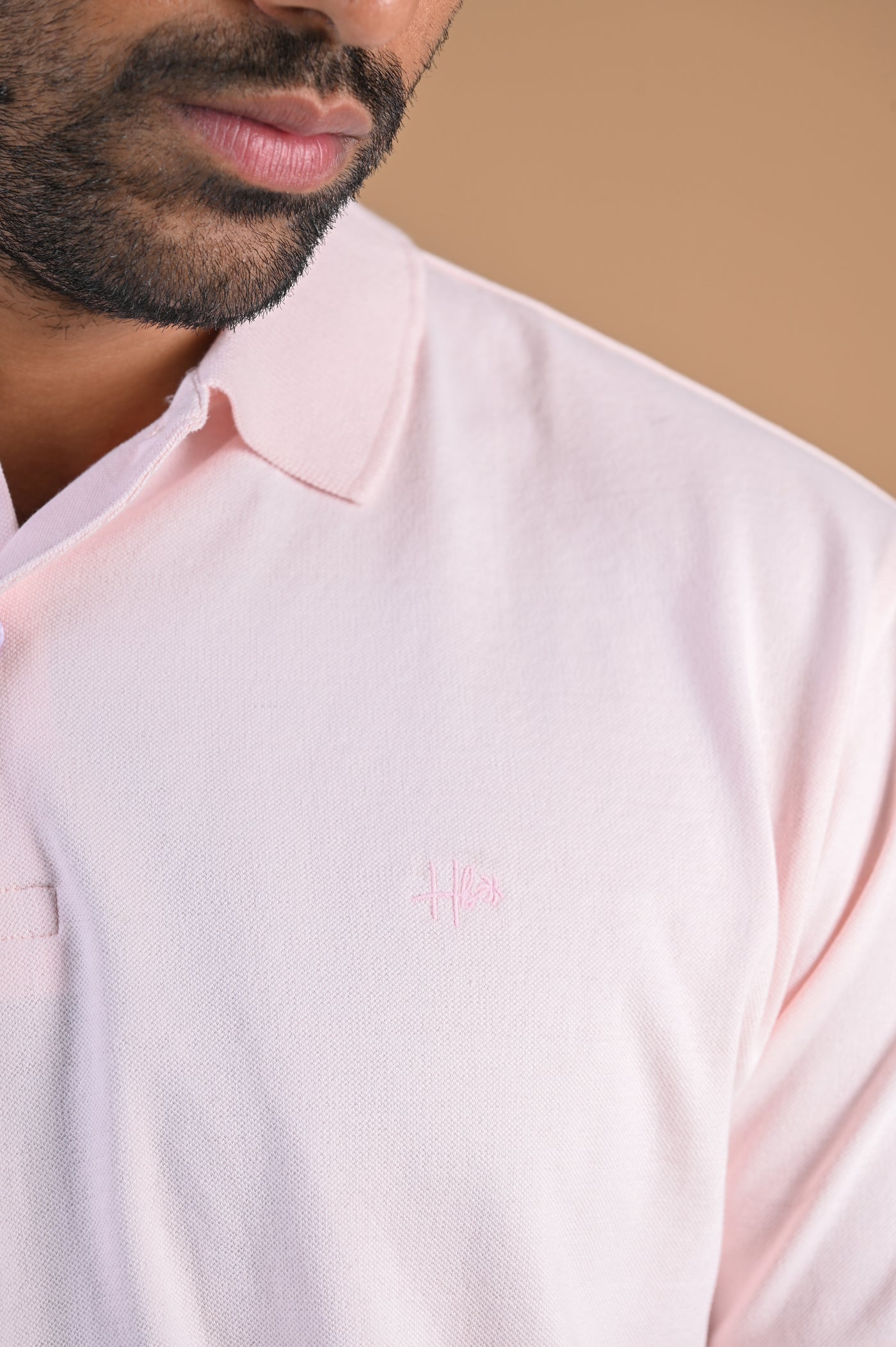 Easygoing With Pink Polo Tshirt