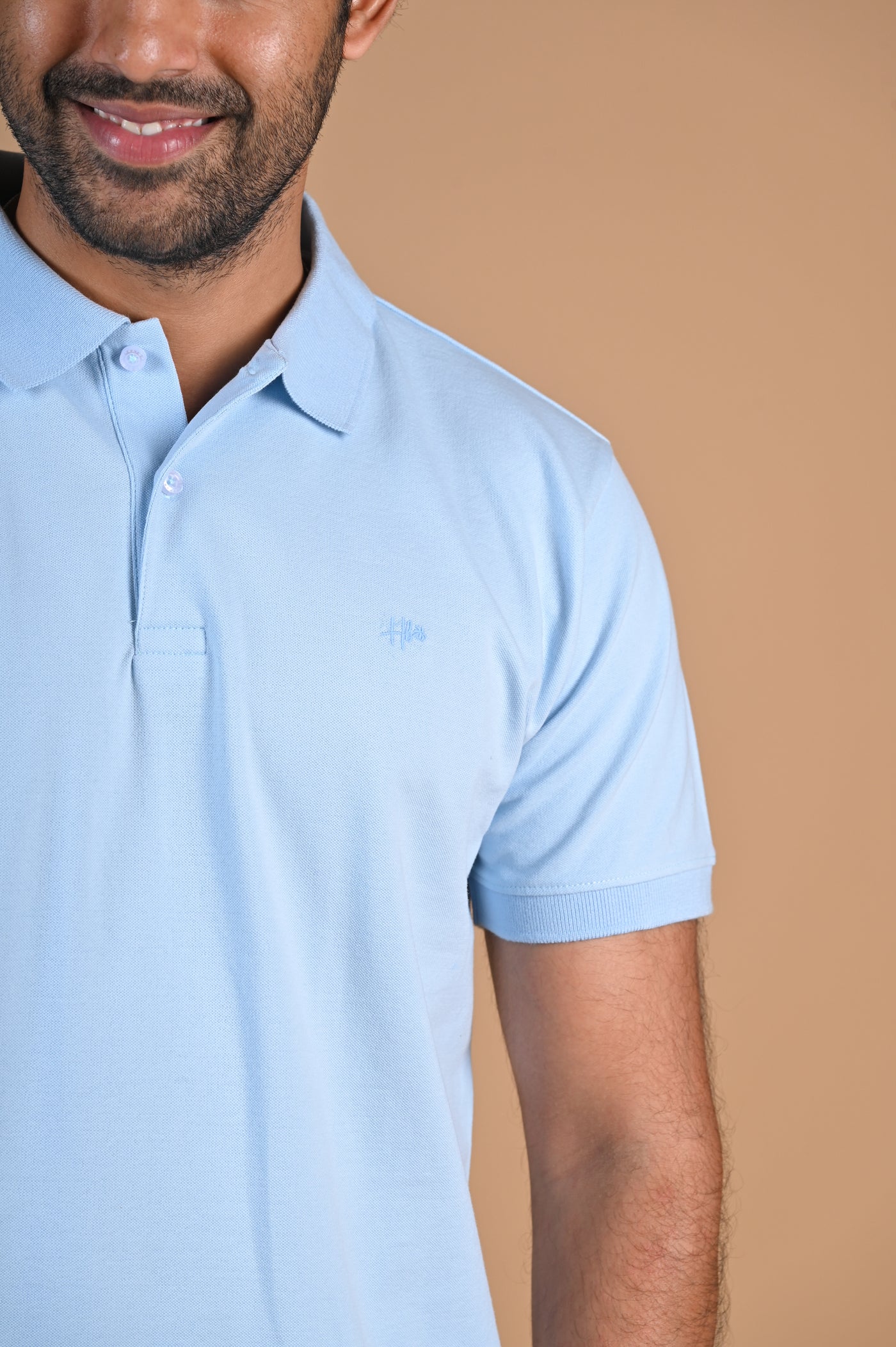 Happy Bay Classic Blue Polo  Perfect for sunny days and casual adventures. Order now!