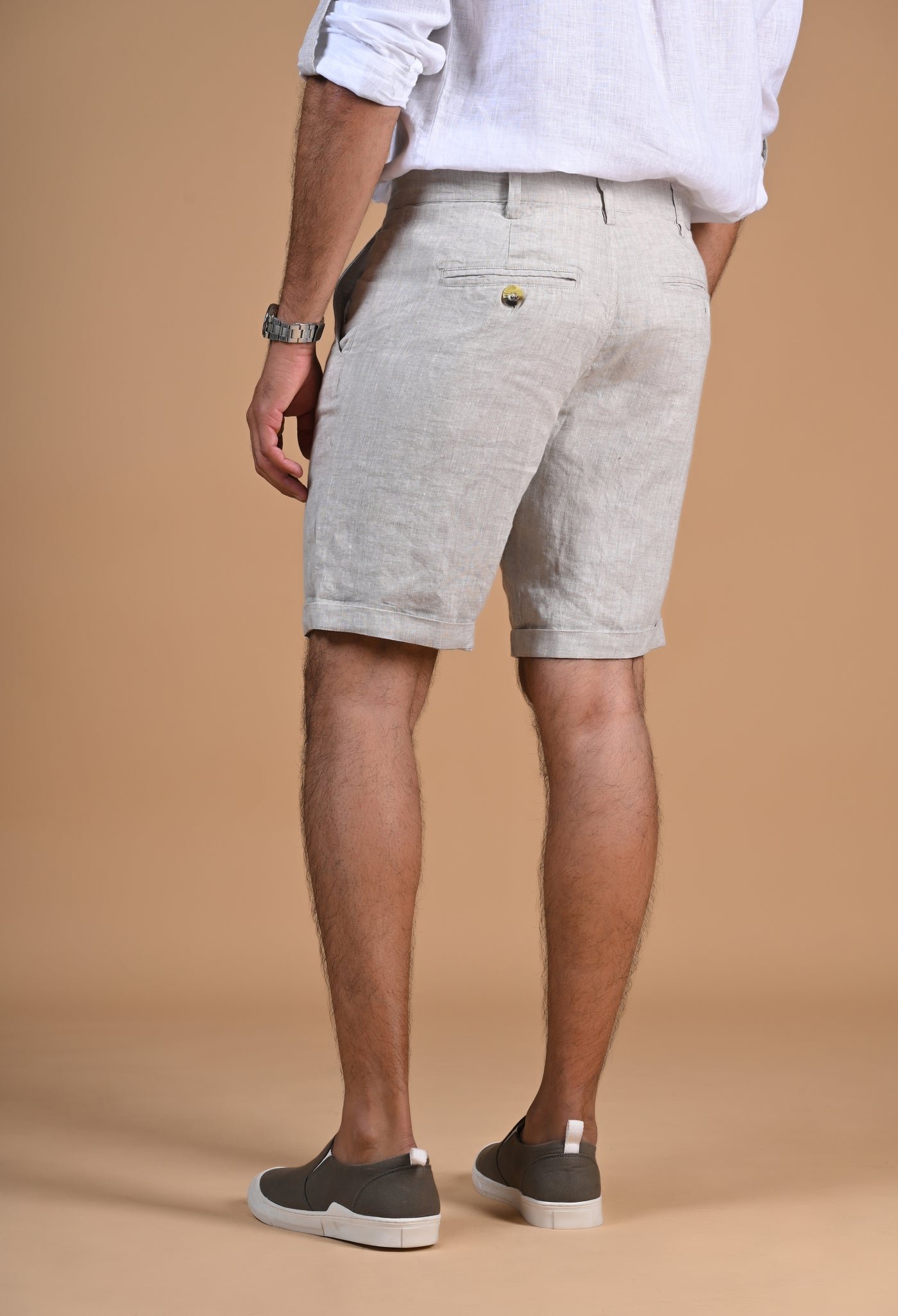 Feel Comfort With Classic Linen Shorts