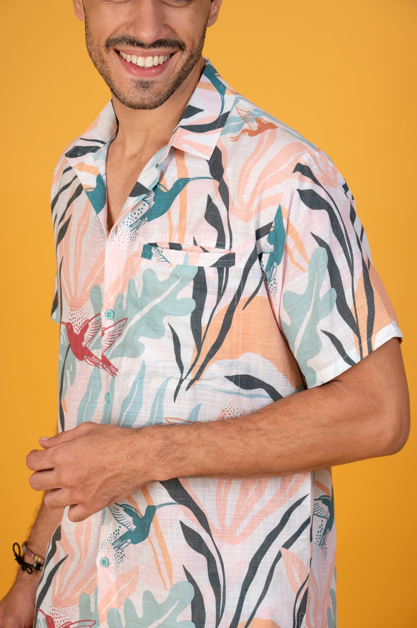 Experience The Tropical Touch Classic Hawaiian Shirt