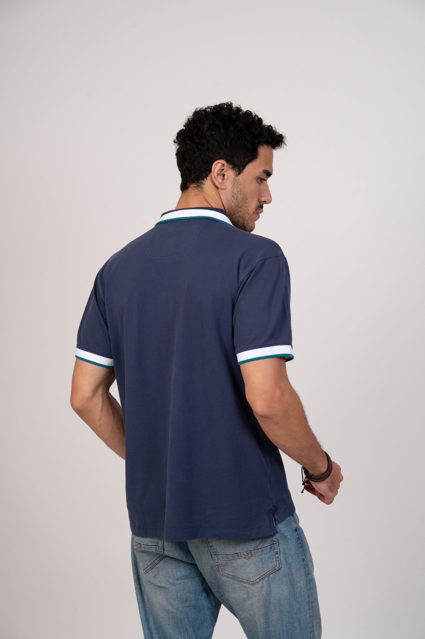 Relax In Classic Blue Polo Tshirt