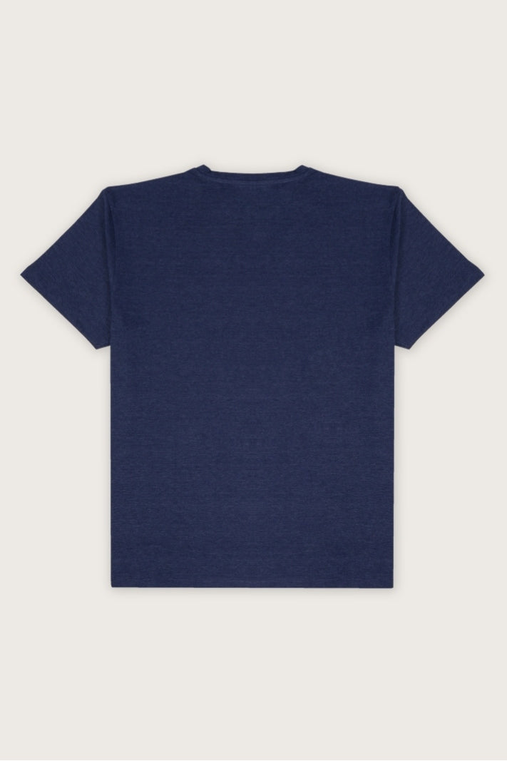 Happy Bay Medieval Blue T-shirt – Relaxed fit for ultimate ease. Shop now for casual, cool style!