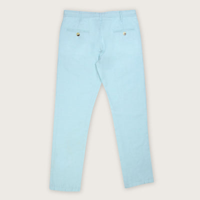 Add excitement to your wardrobe – buy classic light blue pants by Happy Bay today