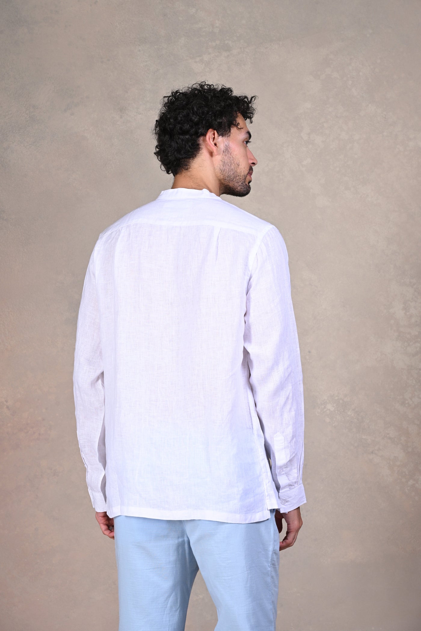 Happy Bay Men's Pure White Shirt  Crisp, clean design for ultimate comfort. Get it today!