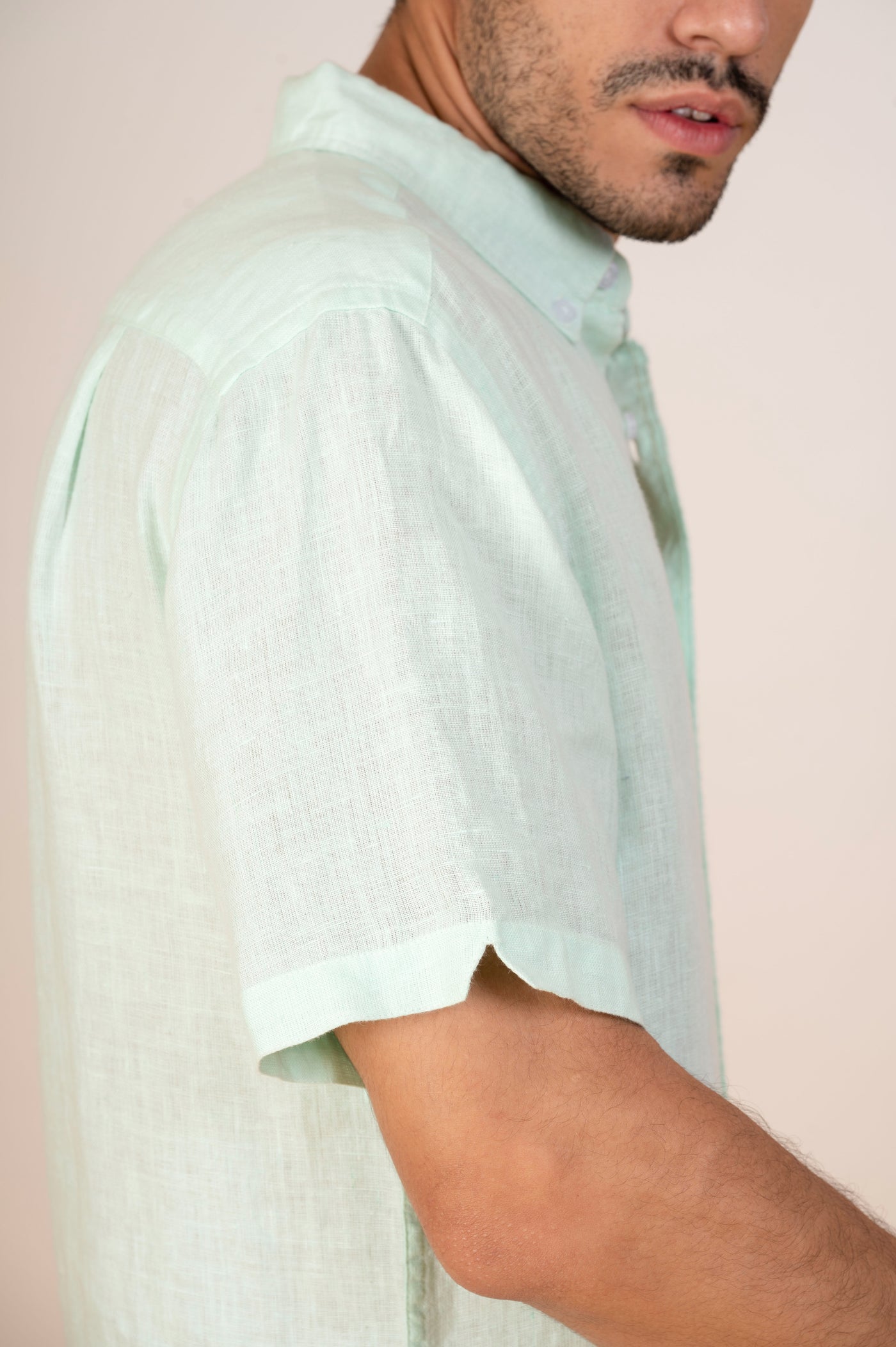 Discover relaxed Happy Bay Green Aqua Glass shirt for a tropical vacation style
