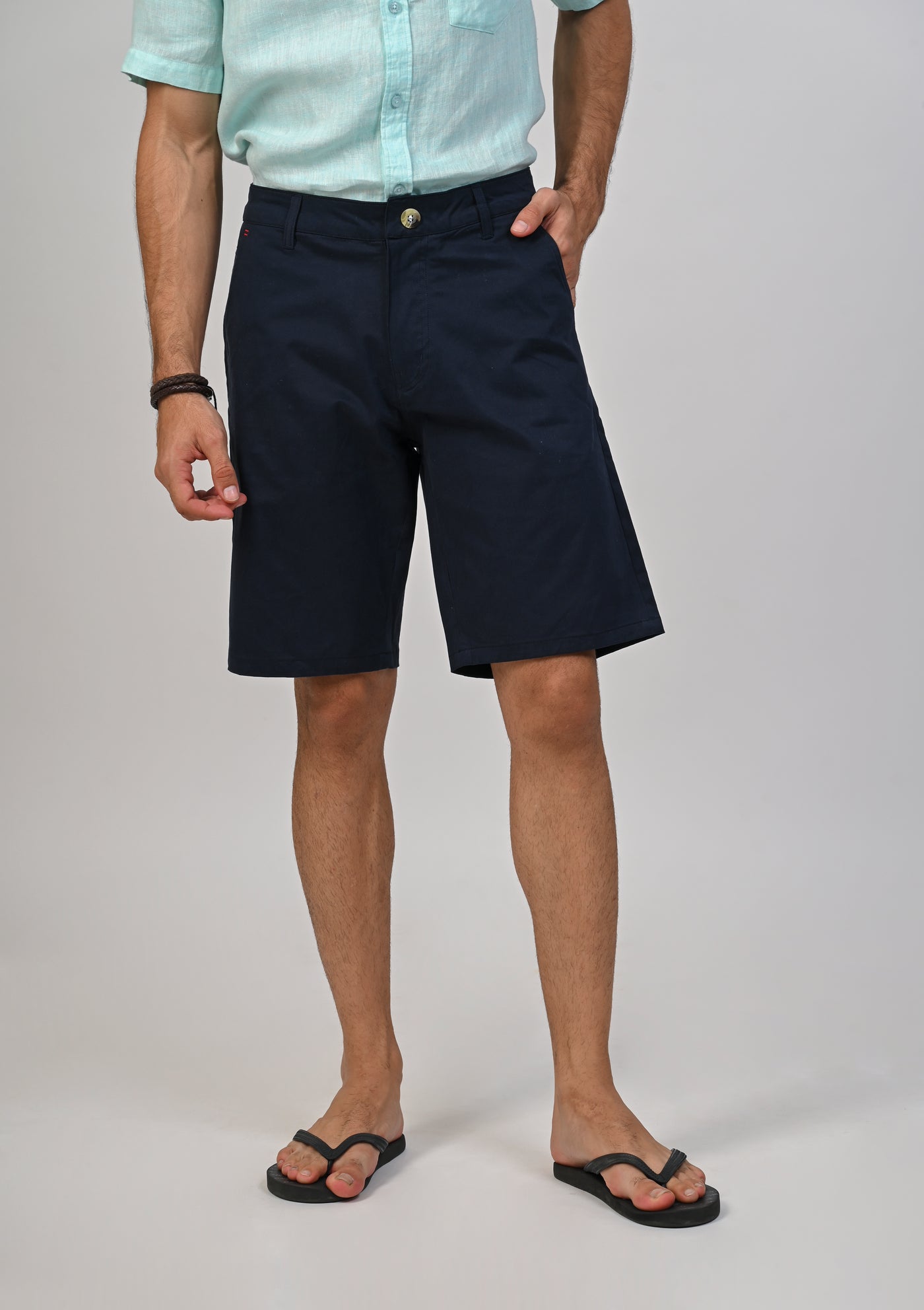 Look sharp with Happy Bay Salute Bermuda Shorts  Order today!