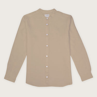 Beige Dreams Feather Gray Shirt