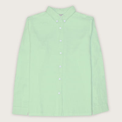 Sleek Minimalism Green Aqua Glass Shirt