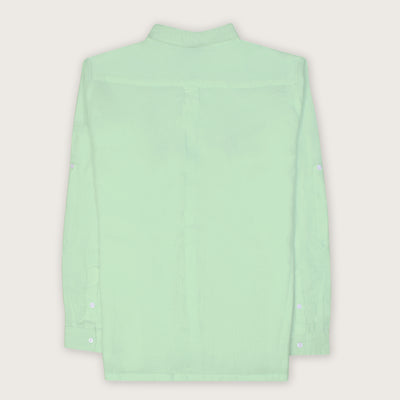 Sleek Minimalism Green Aqua Glass Shirt