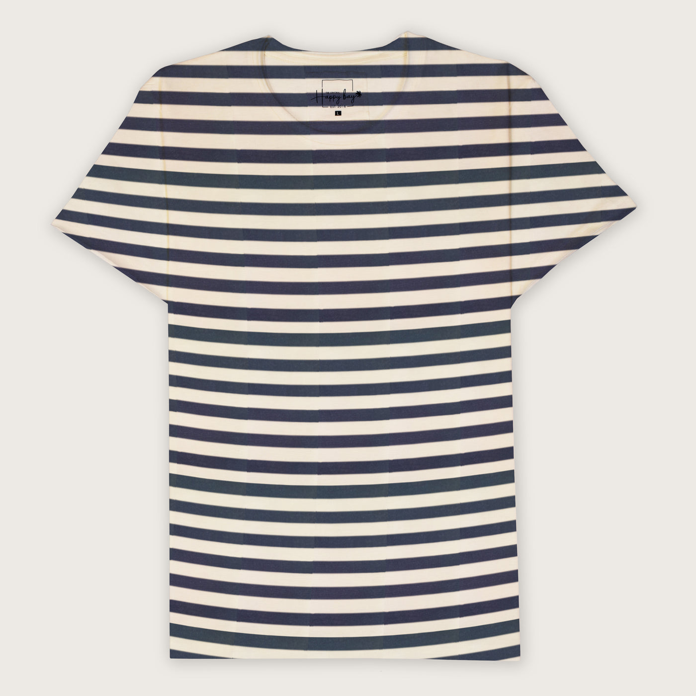 Buy Now Stripes Essential Blue and White Stripes T-shirt From Happy Bay